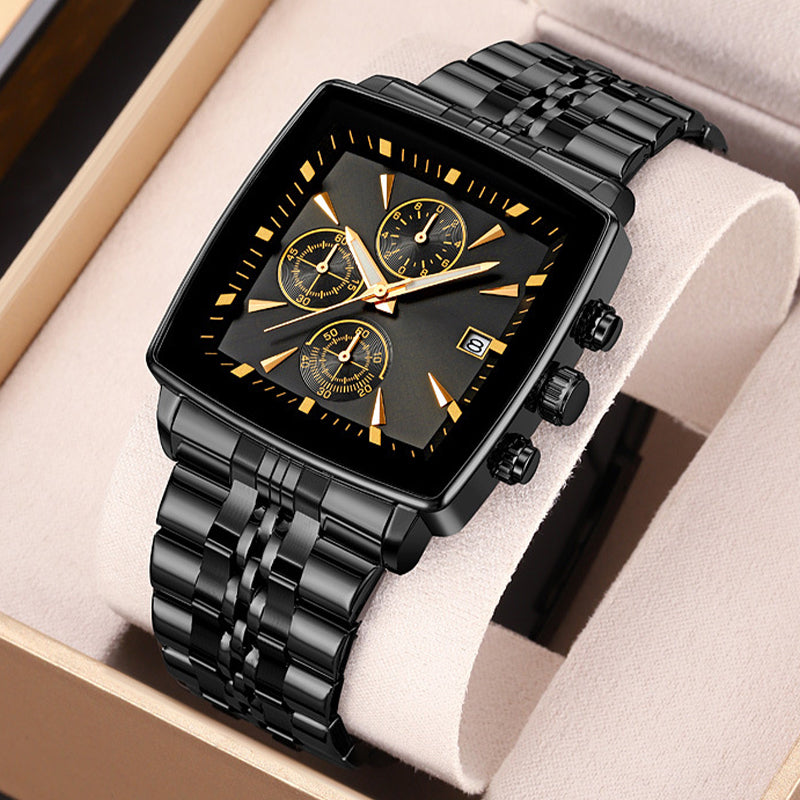 🎉High-End Business Watches at Half Price✨Men's Multifunctional Waterproof Quartz Watch