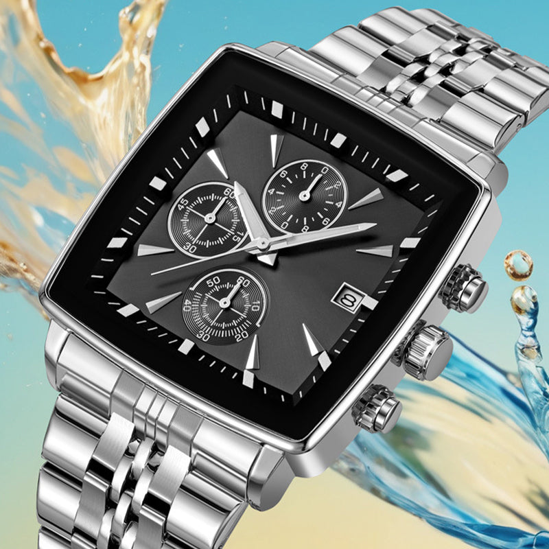🎉High-End Business Watches at Half Price✨Men's Multifunctional Waterproof Quartz Watch