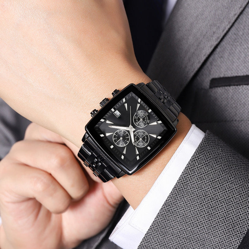 🎉High-End Business Watches at Half Price✨Men's Multifunctional Waterproof Quartz Watch