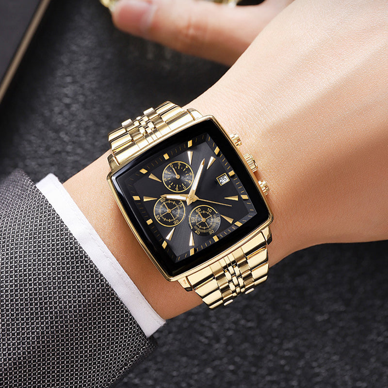 🎉High-End Business Watches at Half Price✨Men's Multifunctional Waterproof Quartz Watch