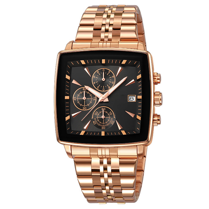 🎉High-End Business Watches at Half Price✨Men's Multifunctional Waterproof Quartz Watch