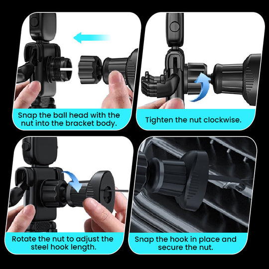 Universal Robot Creative Car Phone Holder