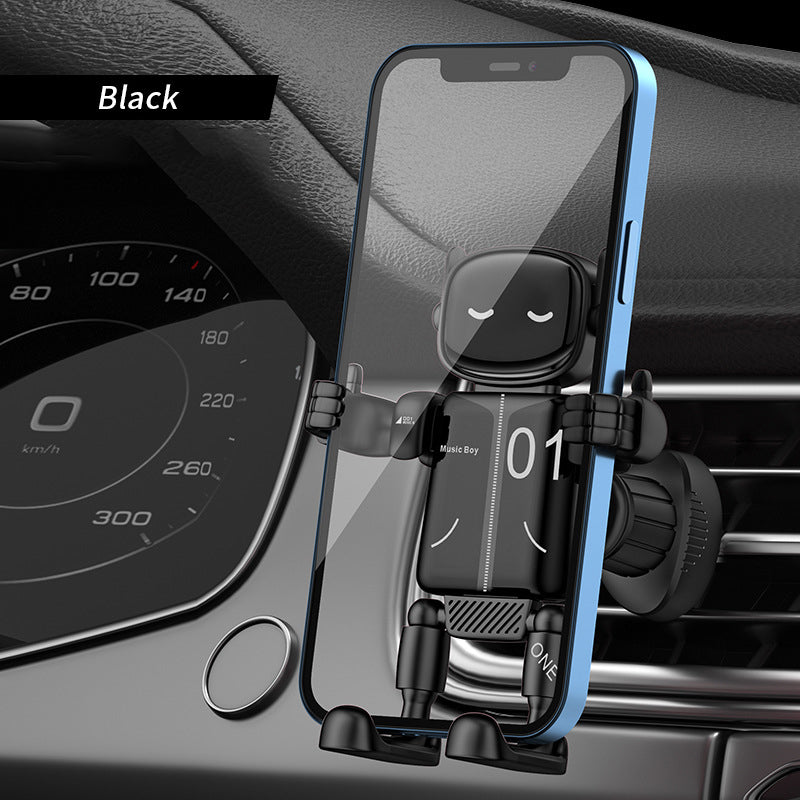 Universal Robot Creative Car Phone Holder