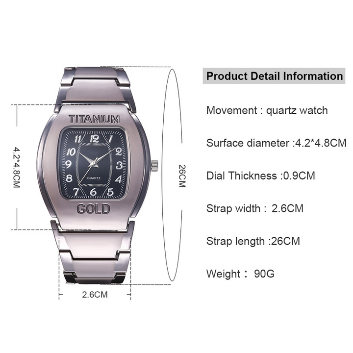 🌞Oferta especial por tiempo limitado🌞Estilo masculino &amp;  Reloj de cuarzo versátil
