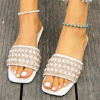 Women's Comfortable Stylish Square Toe Sandals