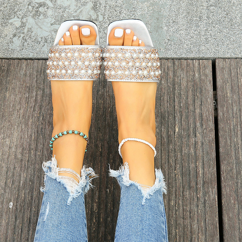 Women's Comfortable Stylish Square Toe Sandals