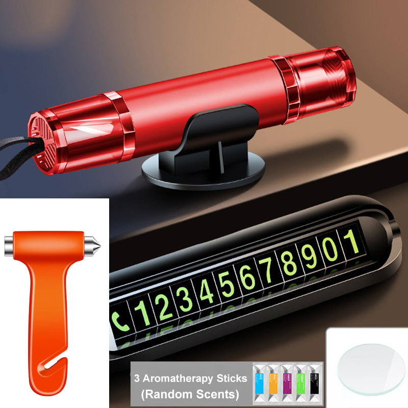 Kit de brise-vitre d'urgence pour voiture