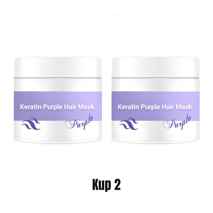 🎉OSTA LISÄÄ SÄÄSTÄ LISÄÄ💜Violetti keratiinihiusnaamio
