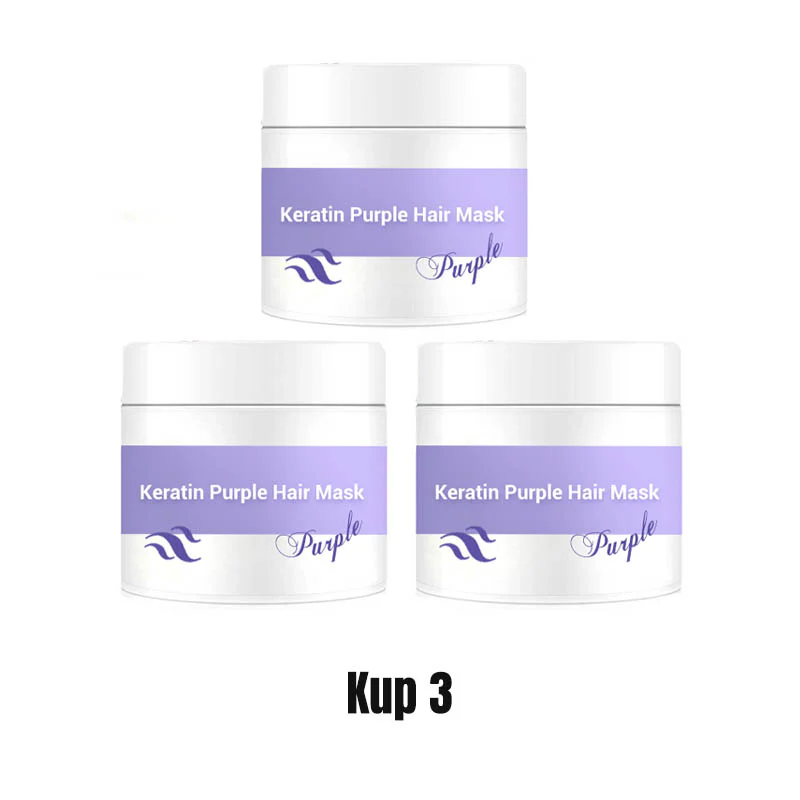 🎉OSTA LISÄÄ SÄÄSTÄ LISÄÄ💜Violetti keratiinihiusnaamio