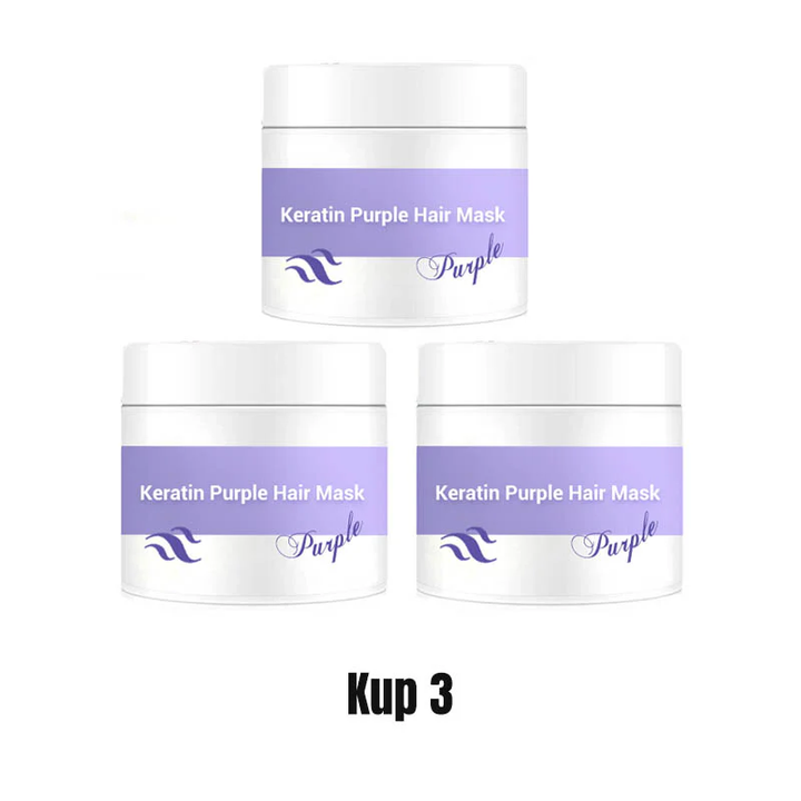 🎉OSTA LISÄÄ SÄÄSTÄ LISÄÄ💜Violetti keratiinihiusnaamio