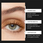 💖Buy 1 Get 1 Free💖Natural Long Lasting Waterproof & Sweatproof Brown Mascara🎁