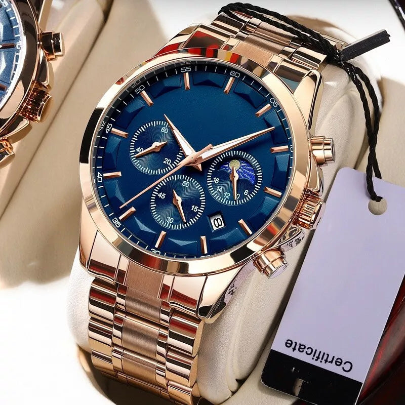 ⏳Time-limited Special⌛Men’s Quartz Stainless Steel Watch