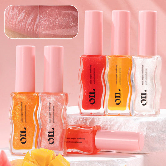 Honey Infused Hydrating Lip Oil with Shimmer