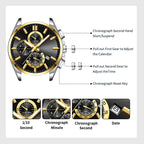 ⏳Time-limited Special⌛Men's Stainless Steel Business Wrist Watch