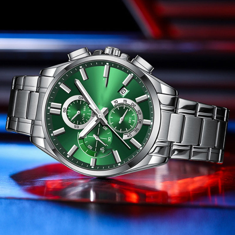 ⏳Time-limited Special⌛Men's Stainless Steel Business Wrist Watch