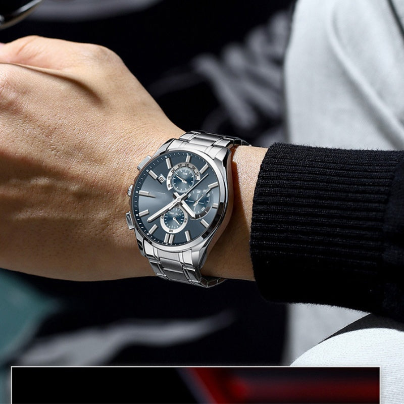 ⏳Time-limited Special⌛Men's Stainless Steel Business Wrist Watch