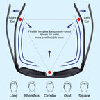 Men's Trendy Lightweight Sunglasses