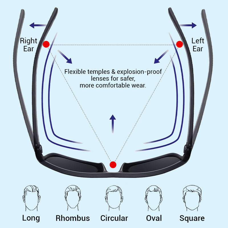 Men's Trendy Lightweight Sunglasses