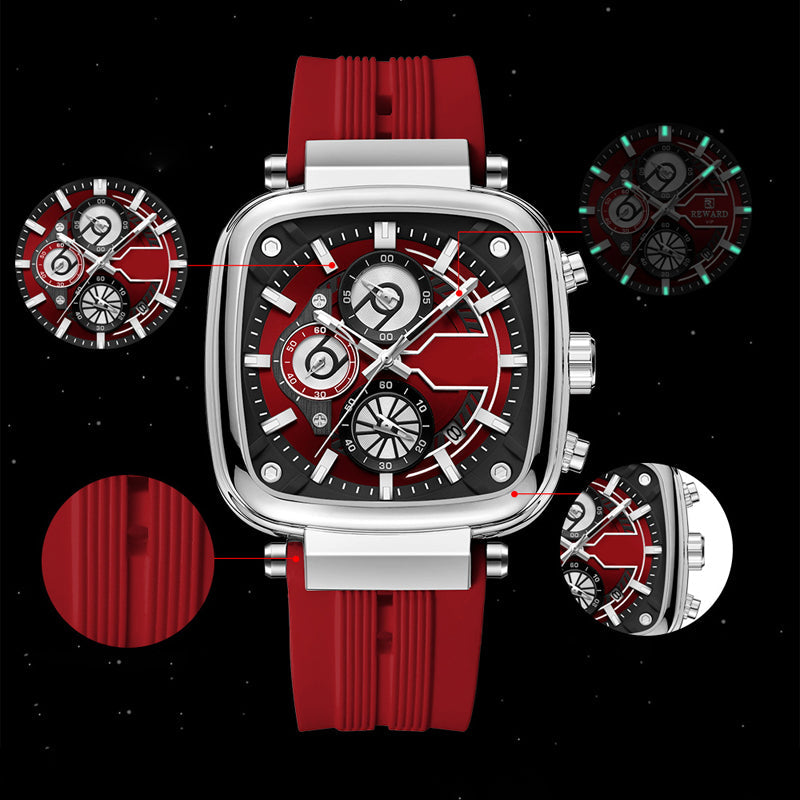 ✨Nouveau design✨Montre sport à quartz pour homme🔥