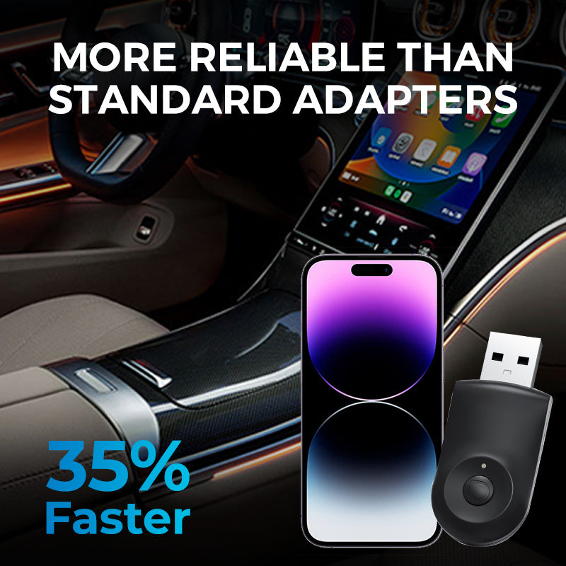 🔥Limited Time Offer - 50% Off 🔥2025 Ottocast Mini wireless CarPlay Android Auto Adapter