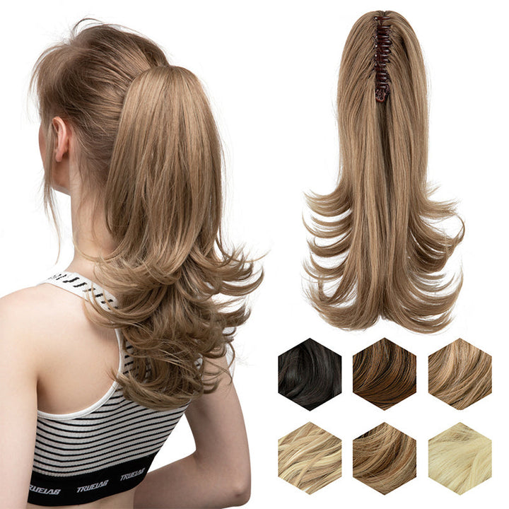 ✨Het geheim van zelfvertrouwen👸Haarspeld voor een licht gekrulde, synthetische haarsimulatie paardenstaart voor dames