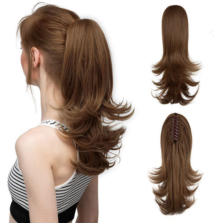 ✨Het geheim van zelfvertrouwen👸Haarspeld voor een licht gekrulde, synthetische haarsimulatie paardenstaart voor dames