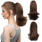 ✨The Secret of Confidence👸Women's Slightly Curly Chemical Fiber Hair Simulation Natural Fake Ponytail Hairpin