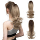 ✨The Secret of Confidence👸Women's Slightly Curly Chemical Fiber Hair Simulation Natural Fake Ponytail Hairpin