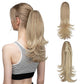✨The Secret of Confidence👸Women's Slightly Curly Chemical Fiber Hair Simulation Natural Fake Ponytail Hairpin