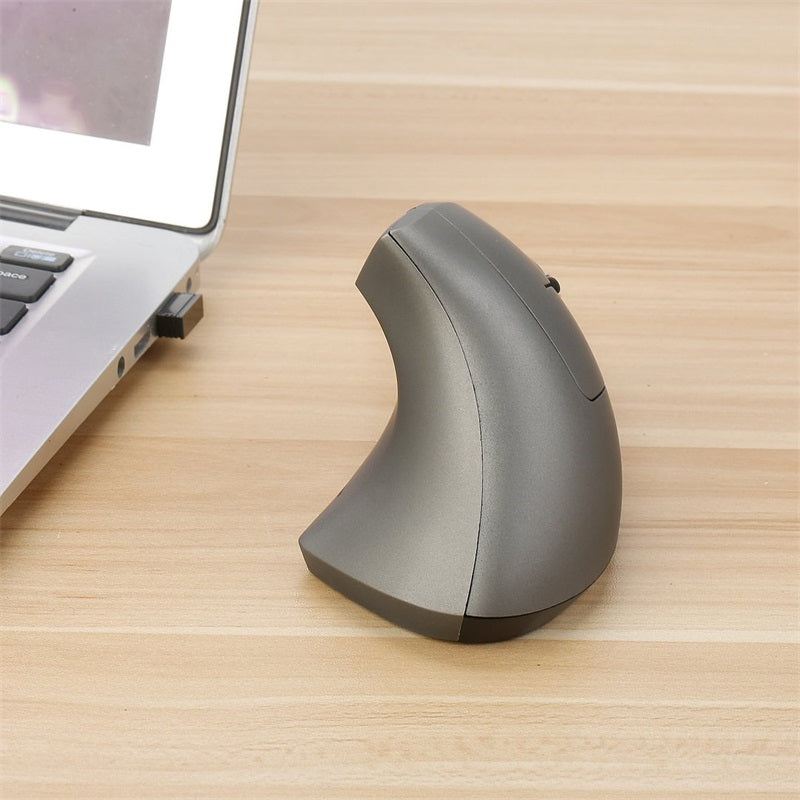 🖱️✨Kabellose, über USB wiederaufladbare, ergonomische vertikale optische Maus