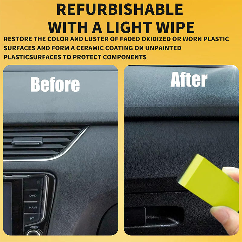 🎉Buy 1 Get 1 Free🎉Automotive Plastic Interior Crystal Coating Refinishing Restorer