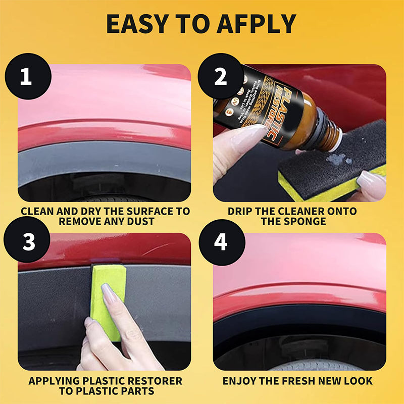 🎉Achetez-en 1, obtenez-en 1 gratuit🎉Restauration et restauration de revêtement cristal intérieur en plastique automobile