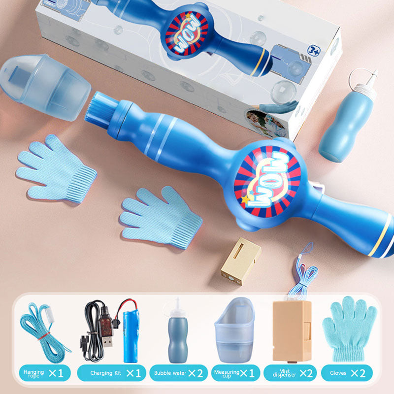 Cute Magic Smoke Bubble Wand Set