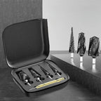 ✨High Hardness Spiral Flute Step Drill Bit Set