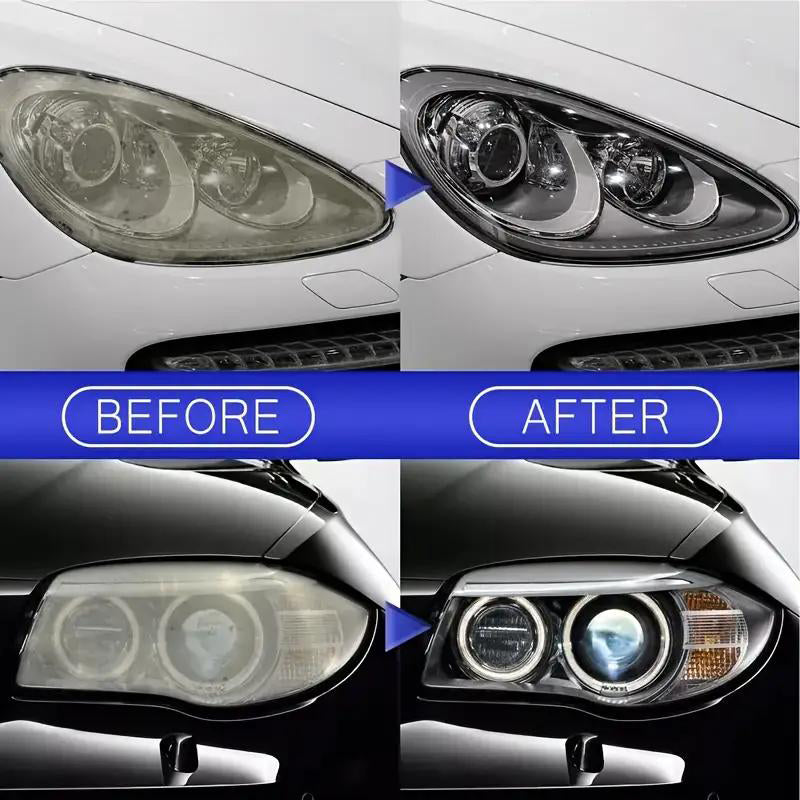 🔥LAST DAY PROMOTION - 50%OFF🔥Automotive Headlamp Refurbisher &amp; Crystallization Coating Agent Kit