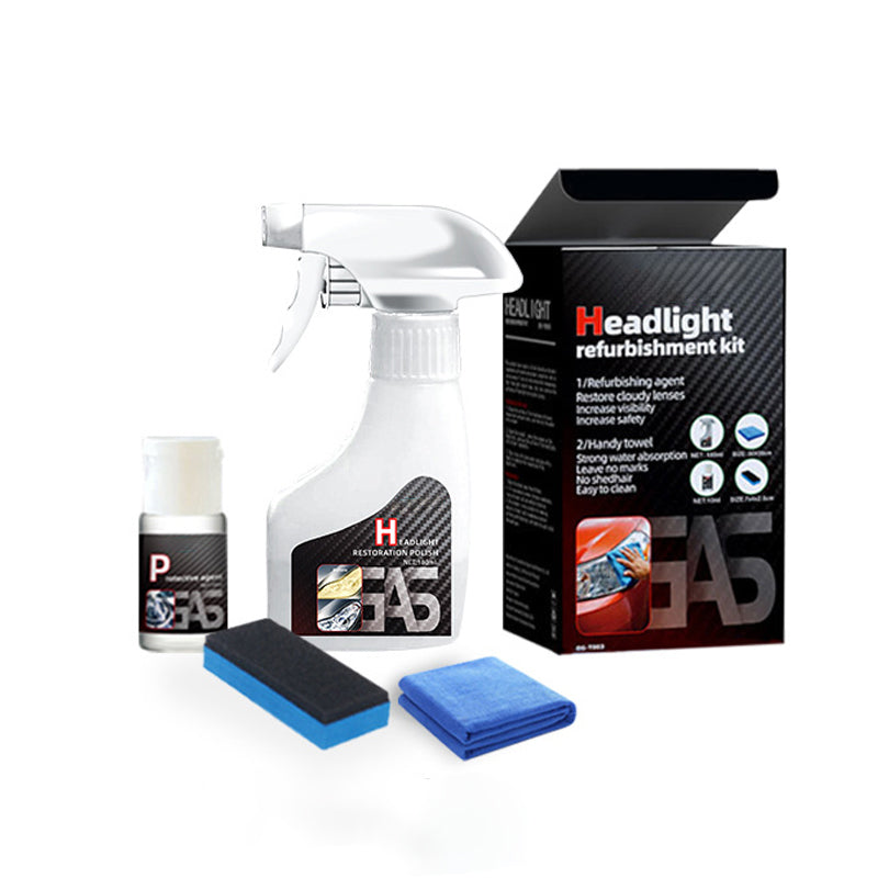 🔥LAST DAY PROMOTION - 50%OFF🔥Automotive Headlamp Refurbisher &amp; Crystallization Coating Agent Kit
