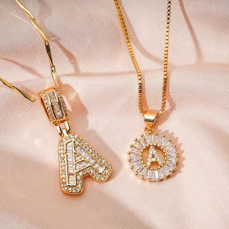 ✨Gold Alphabet Pendant Necklace