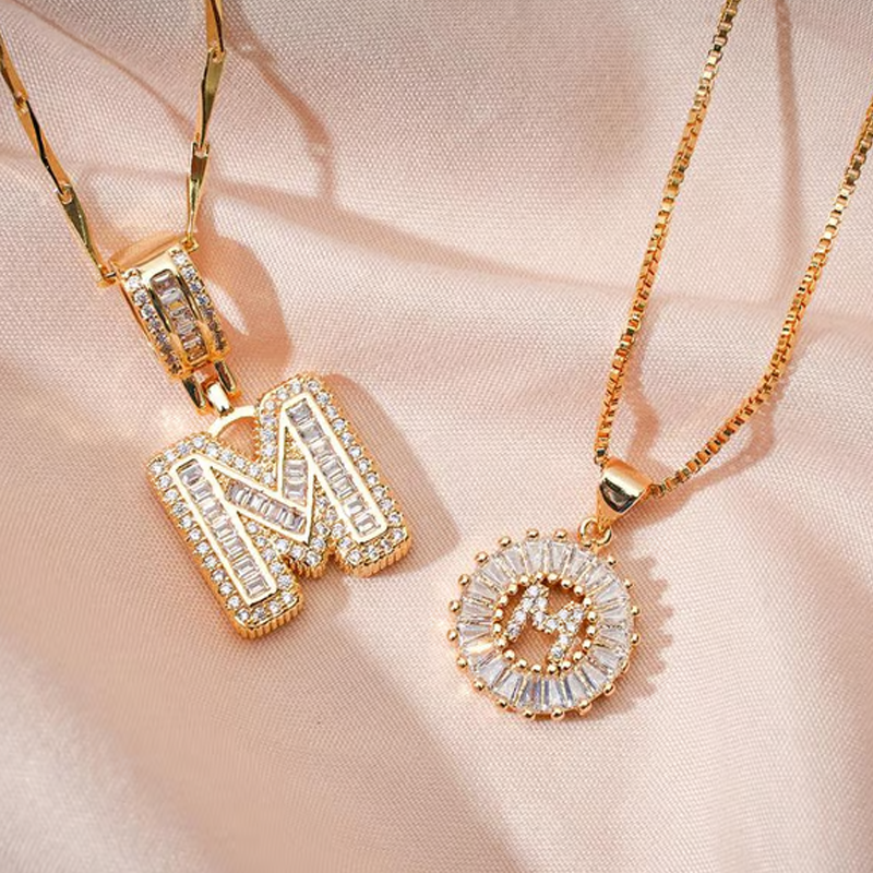 ✨Gold Alphabet Pendant Necklace