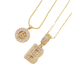 ✨Gold Alphabet Pendant Necklace