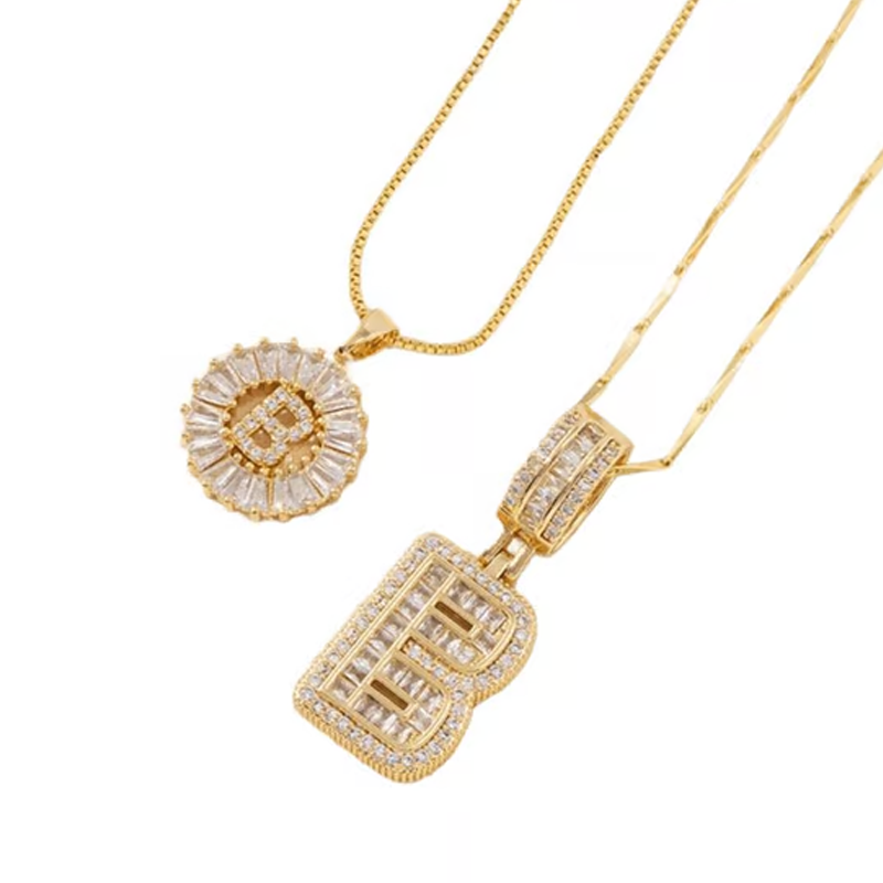 ✨Gold Alphabet Pendant Necklace