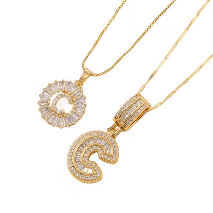 ✨Gold Alphabet Pendant Necklace