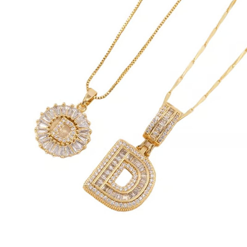 ✨Gold Alphabet Pendant Necklace