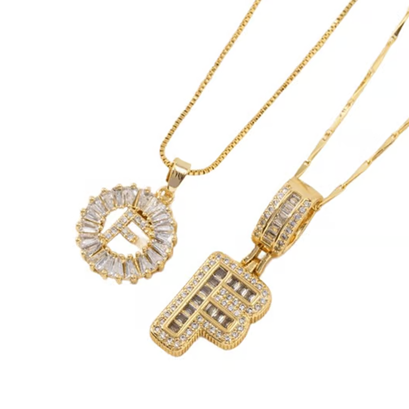 ✨Gold Alphabet Pendant Necklace