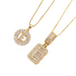 ✨Gold Alphabet Pendant Necklace