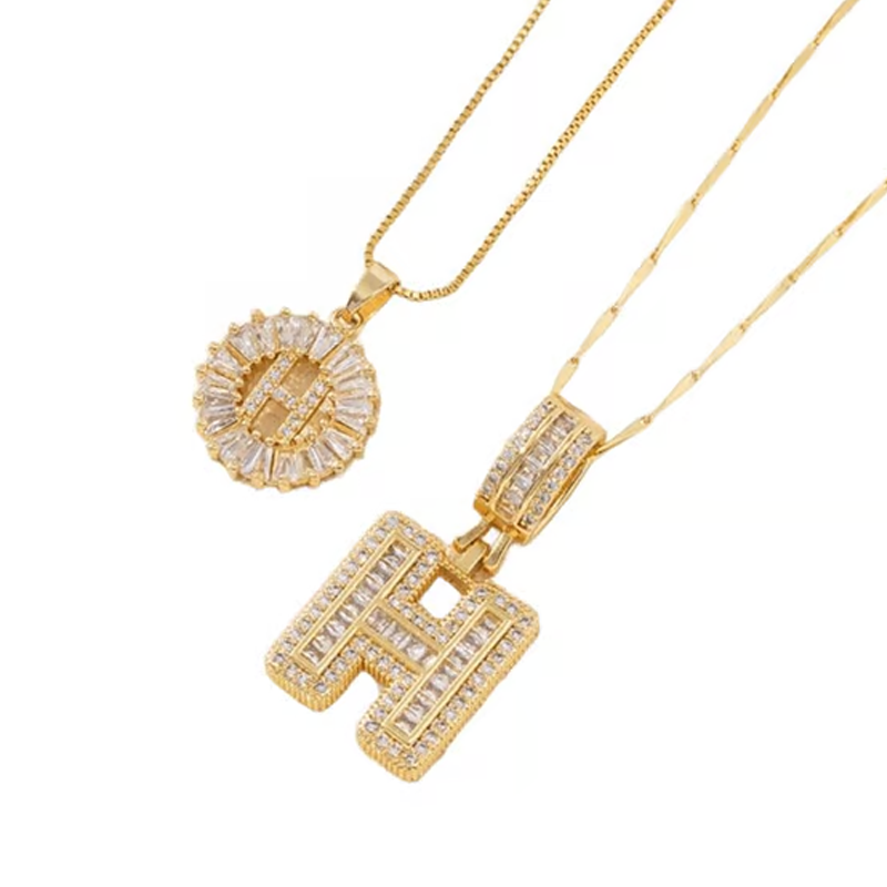 ✨Gold Alphabet Pendant Necklace