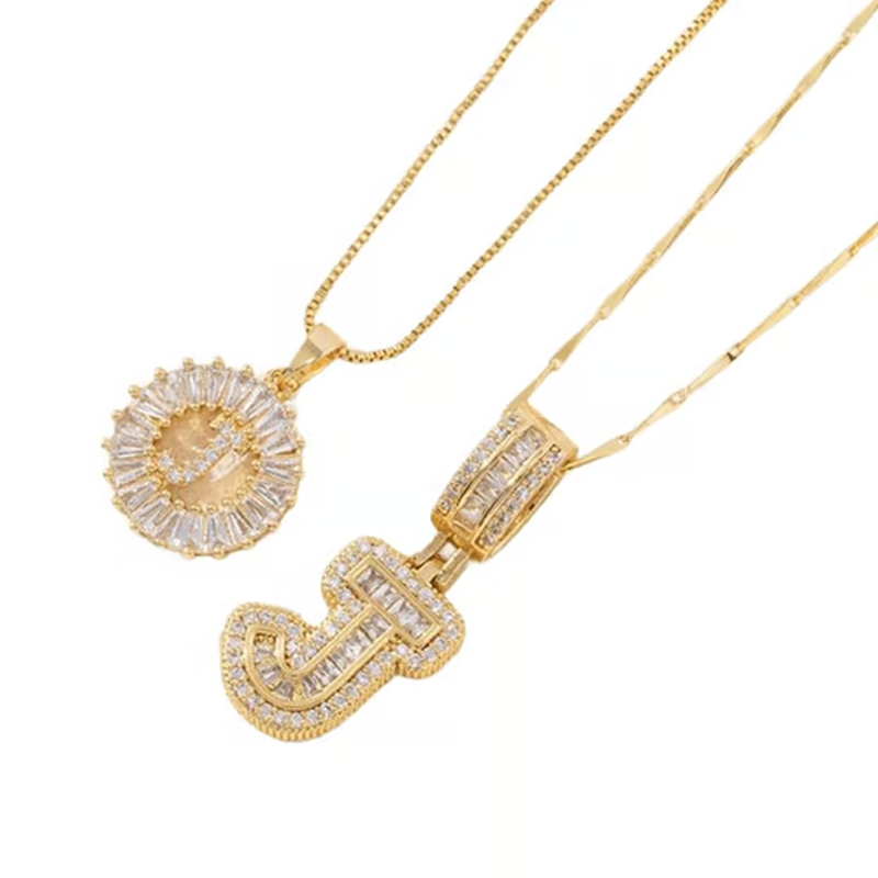 ✨Gold Alphabet Pendant Necklace