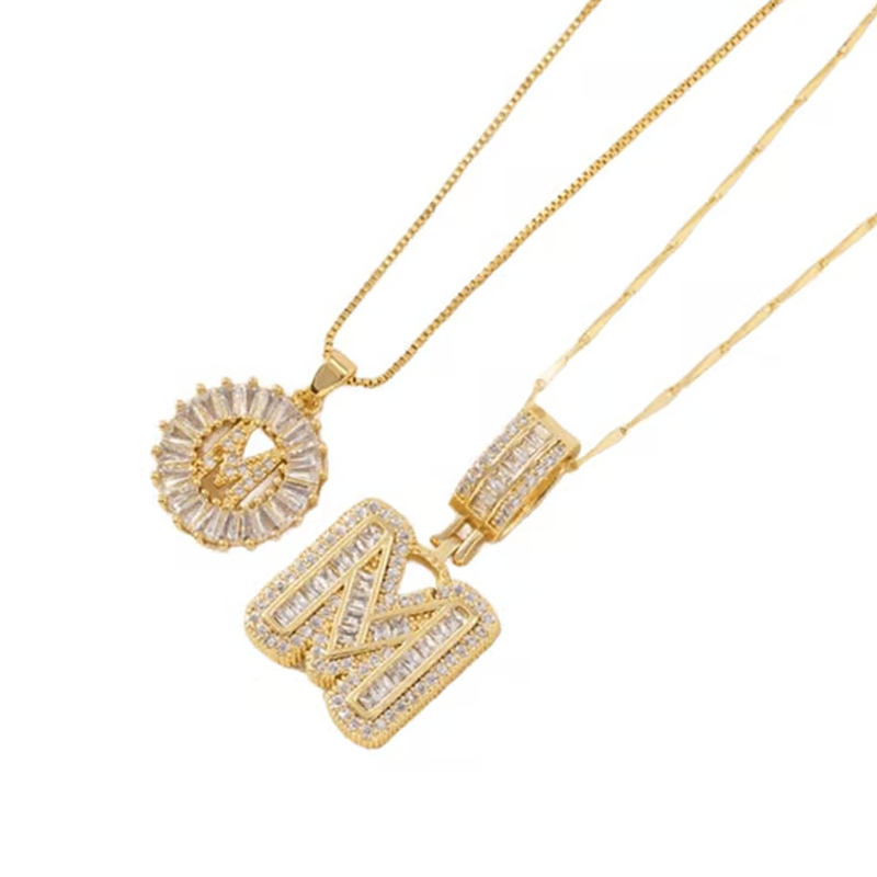 ✨Gold Alphabet Pendant Necklace