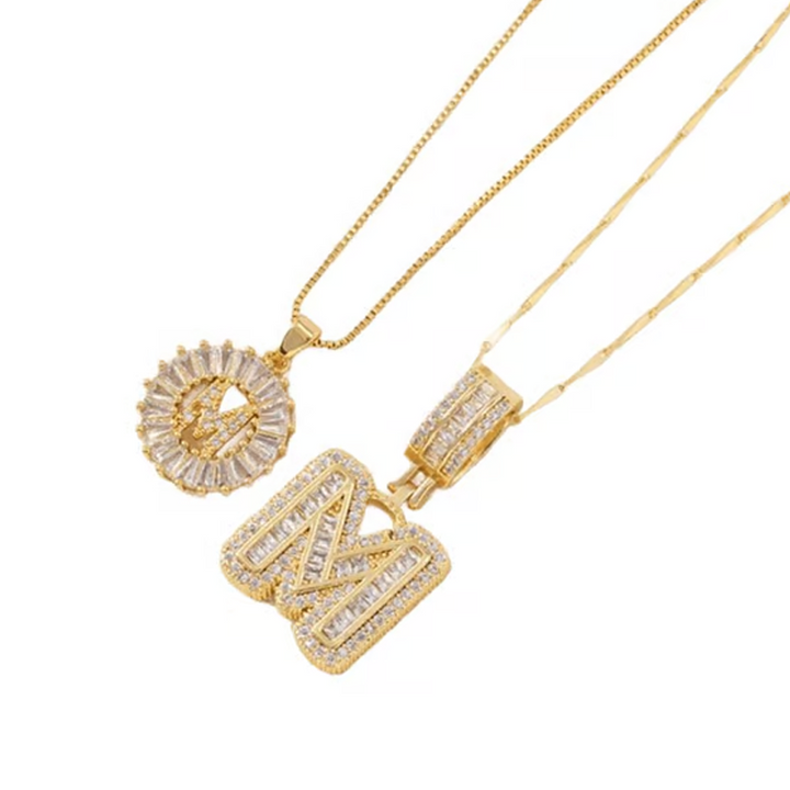 ✨Gold Alphabet Pendant Necklace