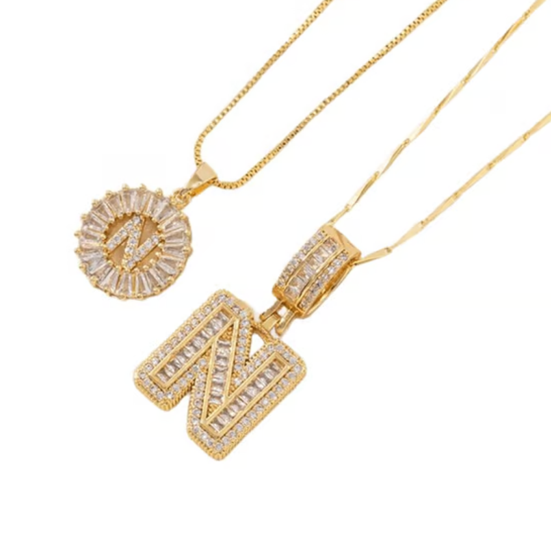 ✨Gold Alphabet Pendant Necklace