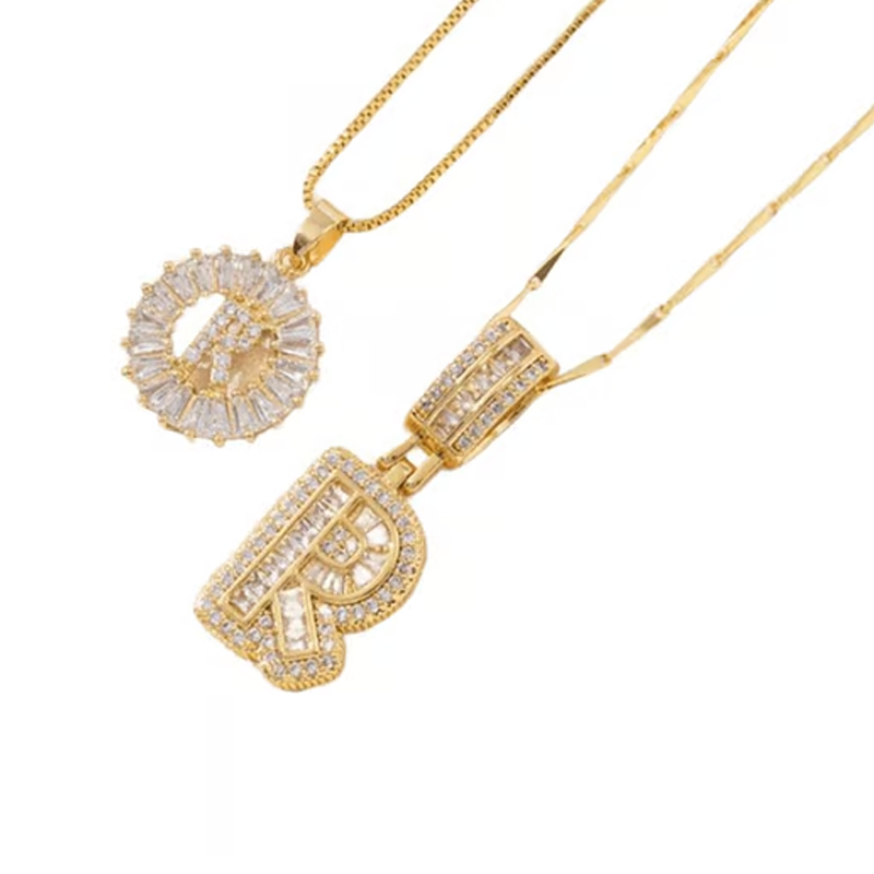✨Gold Alphabet Pendant Necklace